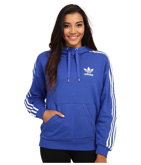 blue adidas originals hoodie